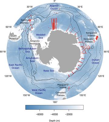 Species distribution models describe spatial variability in mesopelagic fish abundance in the Southern Ocean